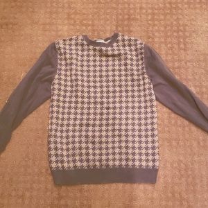 Kids Houndtooth XL lightweight sweater